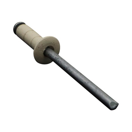 1 x Multigrip blind rivets Aluminum Steel Rod TRS 4X12 Ral1013/Oyster White
