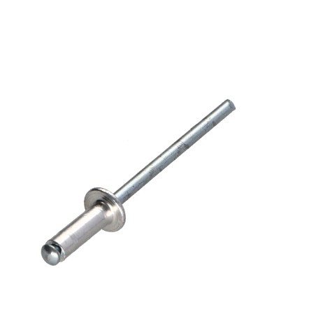 1 x Blind rivets Aluminium Stahlgewinde 4.8X25 Flat Head RAL703