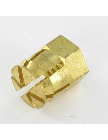 1 x Self Tapping Insert Brass 10X13 M8 Without...