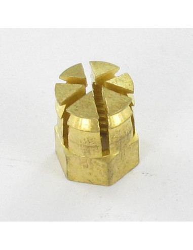 1 x Self Tapping Insert Brass 10X13 M8 Without...