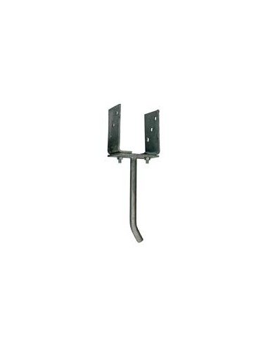 1 x Pfostensockel adjustable 60X135 Hot Dip...