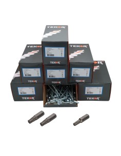 TEKOR PACK PRO Carpenter 1200 Screw Countersunk Head With... 2