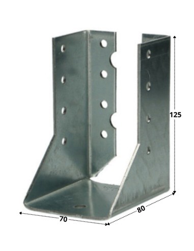 1 x Joist hanger U-shaped to Wings Internal...