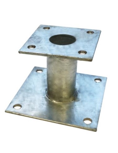1 x Pfostensockel FIXED 140X140 Hot Dip Galvanized