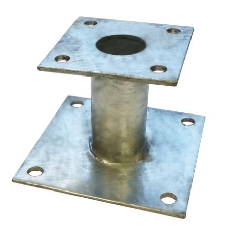 1 x Pfostensockel FIXED 140X140 Hot Dip Galvanized