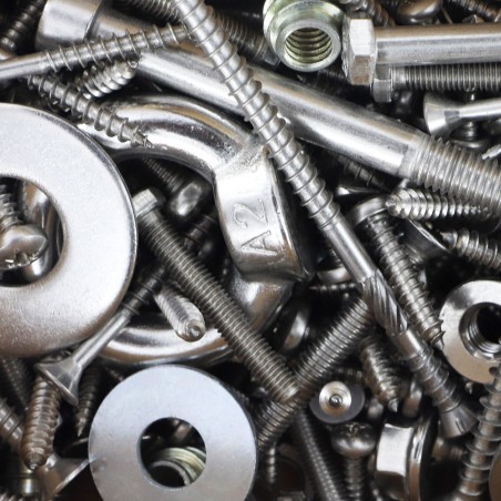 1 x Kilogram Of SCREWS MISCELLANEOUS In Stainless Steel FIXMIX