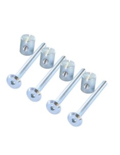 Screw FURNITURE KIT 4 Bolt With Nut Cylindrical M6X80...