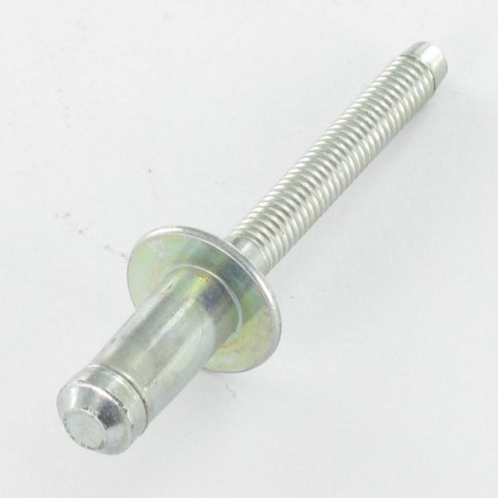 1 x Rivet Blind HARDLOCK Cheese Head 6.4X12.5 Zinc Plated