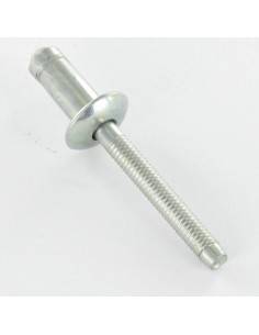 Rivet Blind HARDLOCK Cheese Head 6.4X12.5 Zinc Plated 2