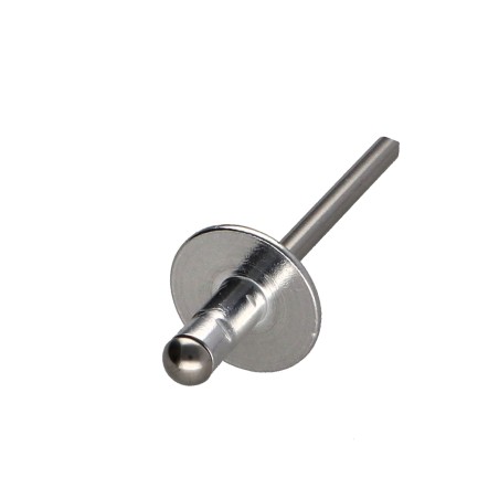 1 x Rivet Aluminium Stainless Steel Flat Head 4.8X25 Multigrip