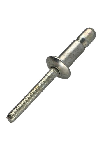 1 x Rivet Steel/ steel MEGAGRIP 6.6X20.5 Flat Head
