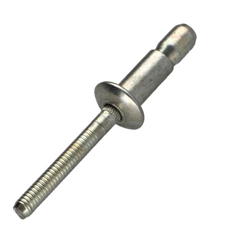 1 x RIVET MEGAGRIP ENTIRELY STEEL 6.6X20.5 FLAT HEAD