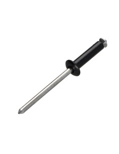 Peel Rivet GOSTAR Aluminum Steel Rod TRS 4X20 Black 2