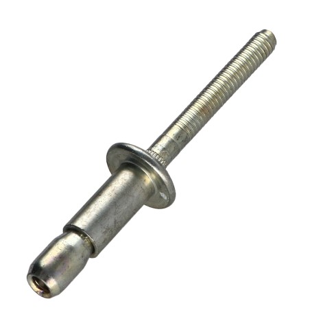 1 x RIVET MEGAGRIP ENTIRELY STEEL 4.9X10.5 FLAT HEAD