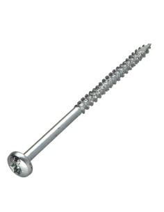Chipboard Screw Tekor Round Head T30 6X100 Partial Thread...