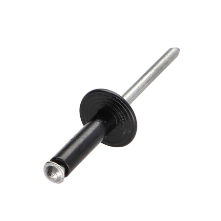 1 x Peel Rivet GOSTAR Aluminum Steel Rod Large Head 4.8X14 Black