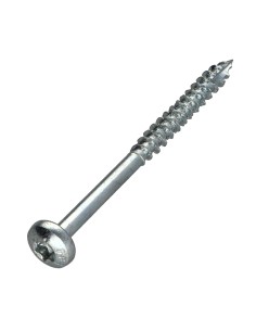 Chipboard Screw Tekor Round Head T30 6X80 Partial Thread...