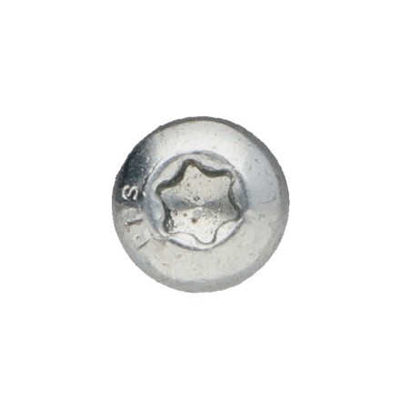1 x Chipboard Screw Tekor Round Head T10 3X12 Full Thread cut Type 17 Drilling Point Zinc Plated micro screw