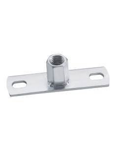 Fastening plate With Hexagonal nut M8 Zinc Plated