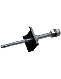 Screw Sadle for solar panel M10 Total Lengh 200 Stainless...