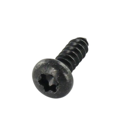 1 x Thread Rolling Screw Pan Head T10 2.9X6.5 Black Zinc Plated