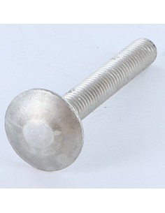 Carriage Bolt M6X45 Full Thread Aluminium