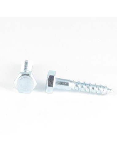 1 x Coach Screws/Hexagonal Head Wood 10X200 Hot...