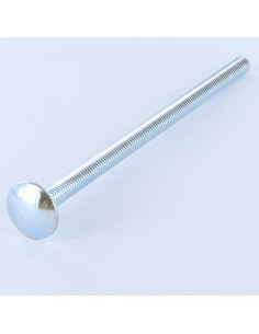 Carriage Bolt M8X120 Full Thread Zinc Plated