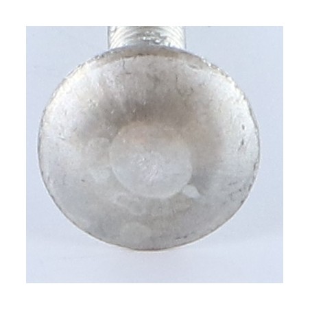 1 x Carriage Bolt M6X45 MARK Full Thread Aluminium