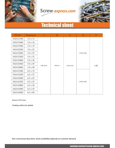 1 x Thread Rolling Screw Socket Head Hexagon...