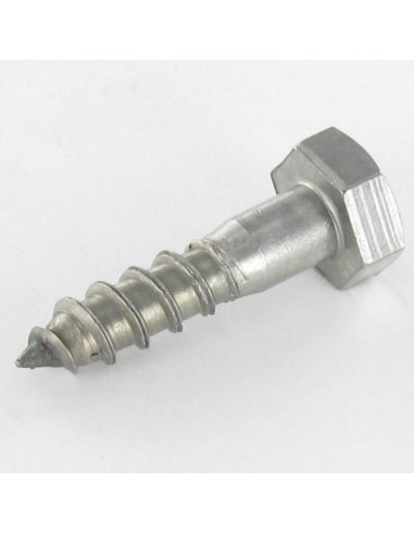 1 x Coach Screws/Hexagonal Head Wood Stainless...
