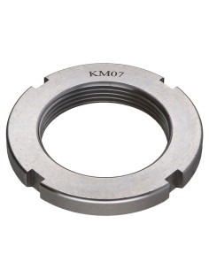 Slotted nut KM Zinc Plated M17 Pitch 100 2