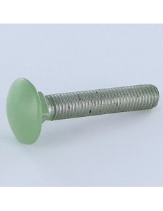 Carriage Bolt M7X45 Pitch 100 Aluminium Full Thread...