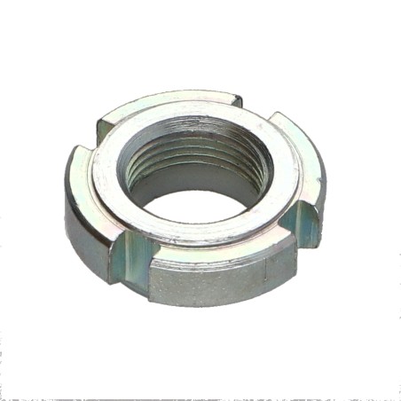 1 x Slotted nut Zinc Plated M58 Pitch 150