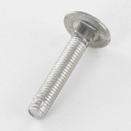 1 x Carriage Bolt M8X35 DIN603 THREADING/27 Class 8.8 Zinc Plated