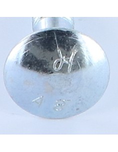 Carriage Bolt M10X30 Partial Thread Class 8.8 Zinc Plated 2