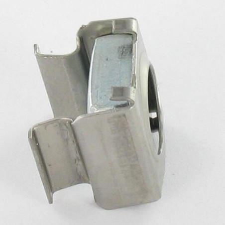 1 x Caged Nut Stainless Steel Zinc Plated C4804C M4 Thickness Material 2.6 to 3.5