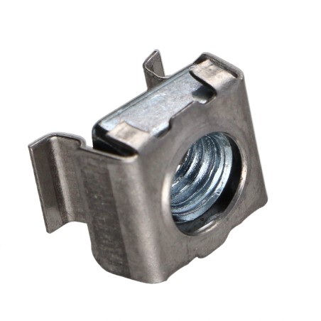 10 x Caged Nut Stainless Steel Zinc Plated C4805A M5 Thickness Material 1.2 to 1.6