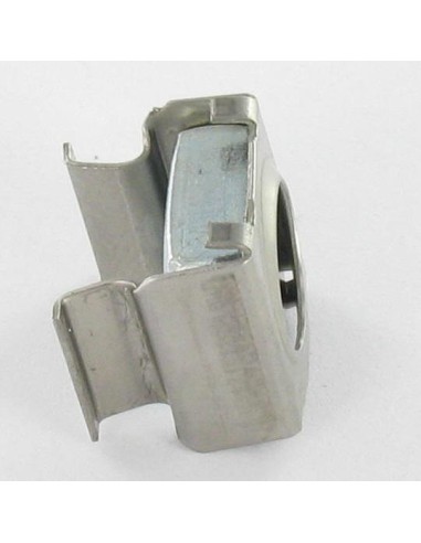 10 x Caged Nut Stainless Steel Zinc Plated...
