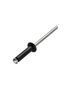 Peel Rivet GOSTAR Aluminum Steel Rod TRS 4X12 Black