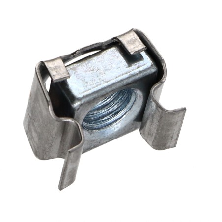 1 x Caged Nut Stainless Steel Zinc Plated C4812D M12 Thickness Material 4.8 to 6.2