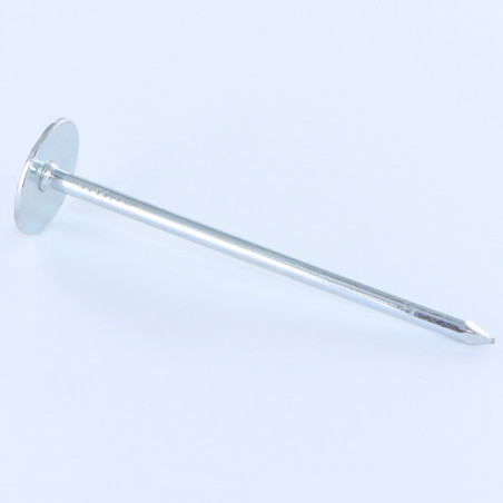 1 x Kg of nails Flange ROUND Head Diameter: 20 Zinc Plated 3.5X60