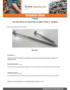 Chipboard Screw Tekor Stainless Steel A2 Countersunk Head... 2