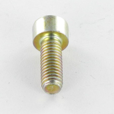 1 x Machine Screw Socket Head M4X25 Full Thread Class 8.8 Hexagon Socket 3 Yellow Zinc