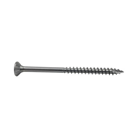 1 x Sold In Roll 167 Chipboard Screw Tekor Countersunk Head With Serration 4X35 Thread Length: 22 T20 Stainless Steel A2