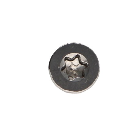 1 x Chipboard Screw Tekor Stainless Steel A2 Countersunk Head With Serration T10 3X12 Full Thread cut Type 17 Drilling