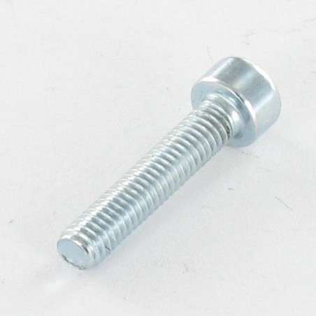 1 x Machine Screw Socket Head M8X14 Full Thread Class 8.8 Hexagon Socket 6 Zinc Plated