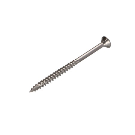 1 x Chipboard Screw Tekor Stainless Steel A2 Countersunk Head With Serration T25 6X60 Thread Length: 36 cut Type 17