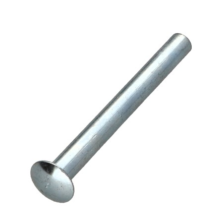 1 x Rivet FORES Cheese Head 5X27 Zinc Plated