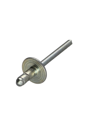 1 x Rivet Steel/ steel Large Head 4.8X10 Multigrip